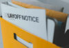 Meta’s AI Layoffs Targeted the Sick? Folder with layoff notice in yellow box.