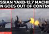 Helicopter Gun Goes Berserk On Truck WATCH: Russian Helicopter Gatling Gun Spins Out of Control During Air Defense Training Mishap!